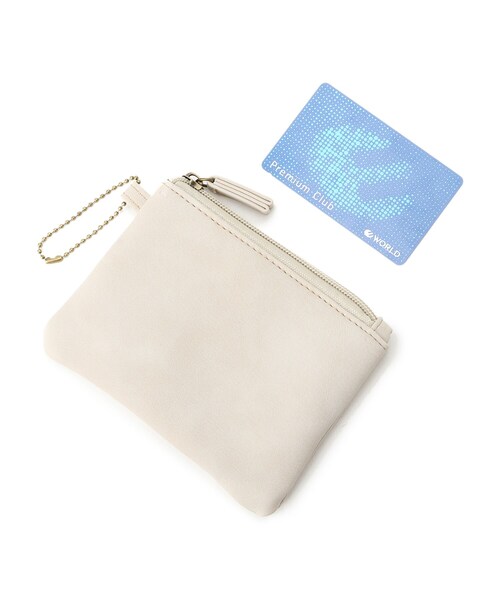 SHOO・LA・RUE（シューラルー）の「◆3層・ポーチ付スクエアトート（トートバッグ・レディース・チャコールグレー/ブラック/ナチュラル/ベージュ/ピンク系/ネイビー/ライトグリーン系・00）」の14枚目の写真