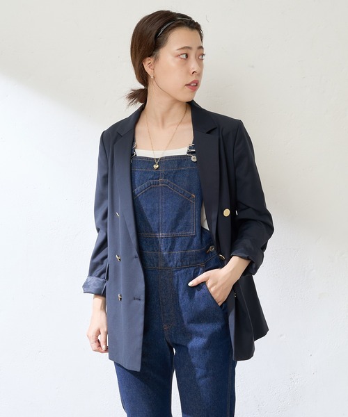 SHENERY（シーナリー）の「TRダブルジャケット（その他アウター・レディース・ネイビー・FREE）」の21枚目の写真