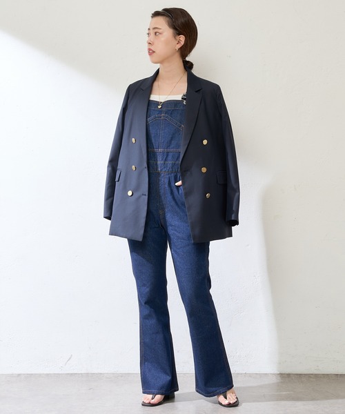 SHENERY（シーナリー）の「TRダブルジャケット（その他アウター・レディース・ネイビー・FREE）」の3枚目の写真