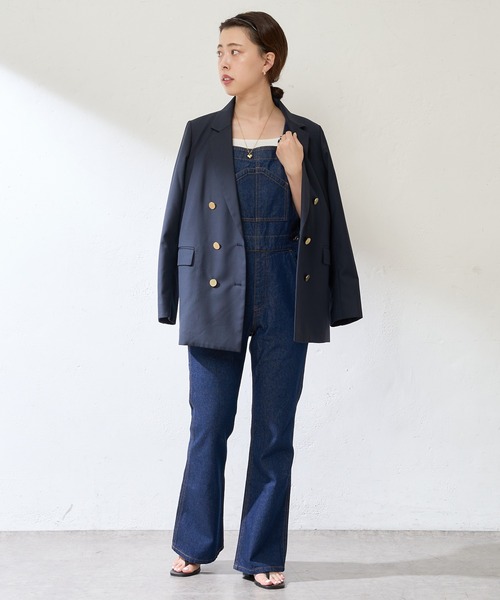 SHENERY（シーナリー）の「TRダブルジャケット（その他アウター・レディース・ネイビー・FREE）」の4枚目の写真