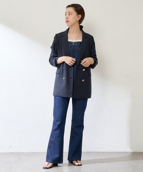 SHENERY（シーナリー）の「TRダブルジャケット（その他アウター・レディース・ネイビー・FREE）」の5枚目の写真