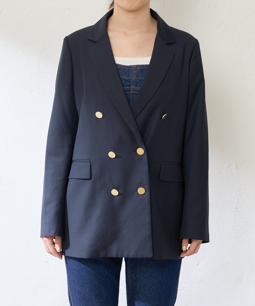 SHENERY（シーナリー）の「TRダブルジャケット（その他アウター・レディース・ネイビー・FREE）」の9枚目の写真