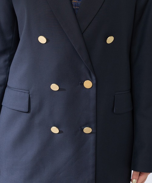 SHENERY（シーナリー）の「TRダブルジャケット（その他アウター・レディース・ネイビー・FREE）」の13枚目の写真