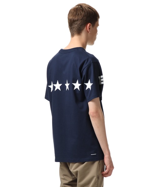F.C.Real Bristol(エフシーレアルブリストル)の「46STARS TEE(Tシャツ/カットソー・メンズ・ホワイト/ブラック/ネイビー/グレー・SMALL/MEDIUM/LARGE/X-LARGE)」の21枚目の写真