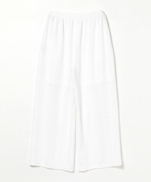 BEAMS LIGHTS（ビームスライツ）の「BEAMS LIGHTS / シャドウ ストライプ ワイド パンツ（その他パンツ・レディース・ホワイト/ネイビー・ONE SIZE）」の10枚目の写真