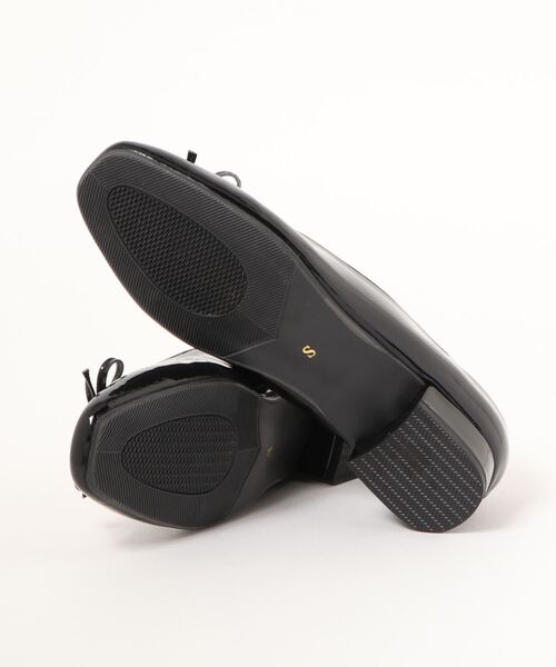 SUNNY ROOM（サニールーム）の「【防水設計】ローヒールリボンパンプス　8012（パンプス・レディース・ブラック系その他/ネイビー/ブラック/ワインレッド・LL/M/L/S）」の6枚目の写真