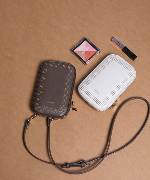 jouetie(ジュエティ)の「【jouetie/ジュエティ】スマホミニウォレットマルチショルダーバッグ(ショルダーバッグ・レディース・ダークグリーン/ラベンダー/オリーブ/ワイン/ネイビー/ベージュ系その他/ブラック/アイボリー/ブラウン/キャメル/シルバー/ゴールド/ピンク・FREE)」の1枚目の写真