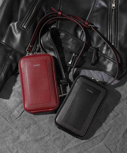 jouetie(ジュエティ)の「【jouetie/ジュエティ】スマホミニウォレットマルチショルダーバッグ(ショルダーバッグ・レディース・ダークグリーン/ラベンダー/オリーブ/ワイン/ネイビー/ベージュ系その他/ブラック/アイボリー/ブラウン/キャメル/シルバー/ゴールド/ピンク・FREE)」の18枚目の写真