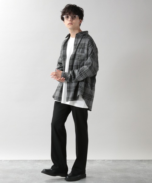 RAGEBLUE（レイジブルー）の「TRストレッチ/フレアスラックス/956096（スラックス・メンズ・ブラック/ダークブラウン・MEDIUM/LARGE）」の18枚目の写真