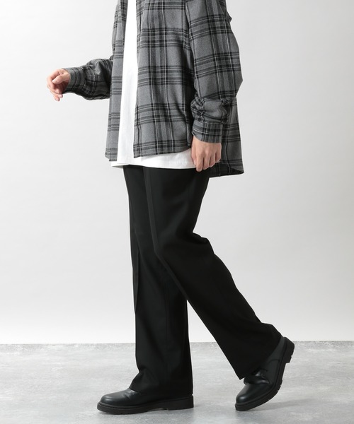 RAGEBLUE（レイジブルー）の「TRストレッチ/フレアスラックス/956096（スラックス・メンズ・ブラック/ダークブラウン・MEDIUM/LARGE）」の12枚目の写真