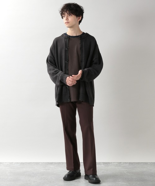 RAGEBLUE（レイジブルー）の「TRストレッチ/フレアスラックス/956096（スラックス・メンズ・ブラック/ダークブラウン・MEDIUM/LARGE）」の10枚目の写真