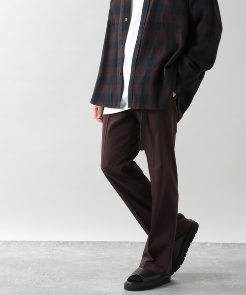 RAGEBLUE（レイジブルー）の「TRストレッチ/フレアスラックス/956096（スラックス・メンズ・ブラック/ダークブラウン・MEDIUM/LARGE）」の6枚目の写真