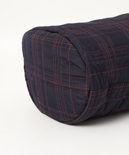 PUAL CE CIN（ピュアルセシン）の「ＱＵＩＬＴＩＮＧ　ＣＨＥＣＫ　ＴＯＴＥ（ショルダーバッグ・レディース・ネイビー/ベージュ/グレー/ブルー・FREE）」の6枚目の写真