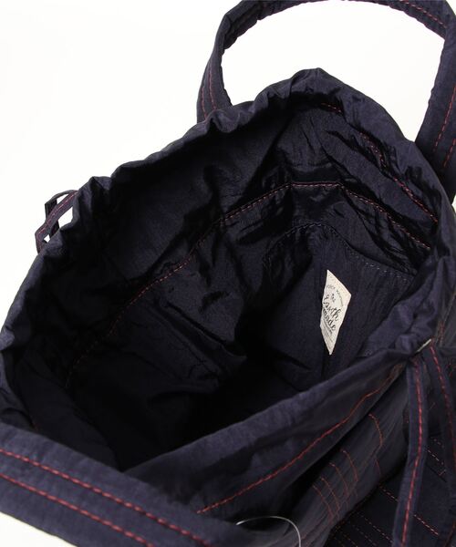 PUAL CE CIN（ピュアルセシン）の「ＱＵＩＬＴＩＮＧ　ＣＨＥＣＫ　ＴＯＴＥ（ショルダーバッグ・レディース・ネイビー/ベージュ/グレー/ブルー・FREE）」の7枚目の写真