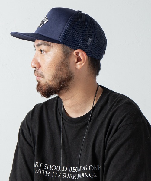 Code Kelly(コードケリー)の「Code Kelly × OTTO SNAP BACK POLY "EMPIRE STATE N.Y" コードケリー×オットースナップバックメッシュキャップ 「エンパイアステイトNY」(キャップ・メンズ・ブラック/ネイビー・FREE)」の12枚目の写真