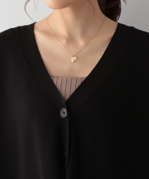 GLOBAL WORK（グローバルワーク）の「ユルリラックスカーディガン/957968（カーディガン/ボレロ・レディース・アイボリー/ブラック/ラベンダー・FREE）」の15枚目の写真