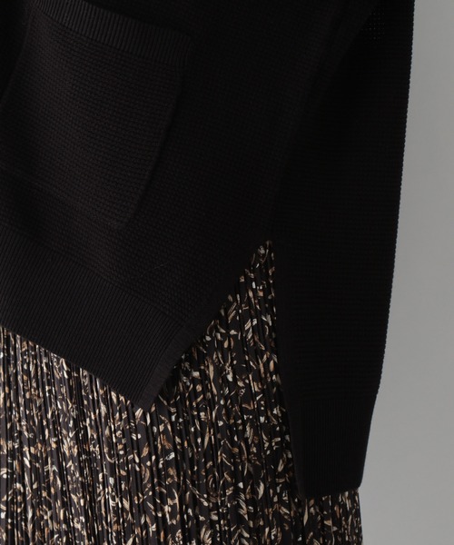 GLOBAL WORK（グローバルワーク）の「ユルリラックスカーディガン/957968（カーディガン/ボレロ・レディース・アイボリー/ブラック/ラベンダー・FREE）」の18枚目の写真