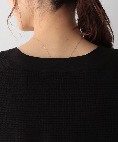 GLOBAL WORK（グローバルワーク）の「ユルリラックスカーディガン/957968（カーディガン/ボレロ・レディース・アイボリー/ブラック/ラベンダー・FREE）」の19枚目の写真