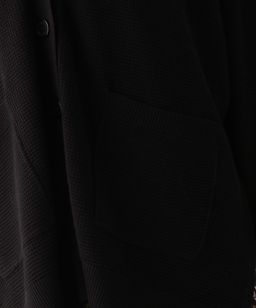 GLOBAL WORK（グローバルワーク）の「ユルリラックスカーディガン/957968（カーディガン/ボレロ・レディース・アイボリー/ブラック/ラベンダー・FREE）」の20枚目の写真