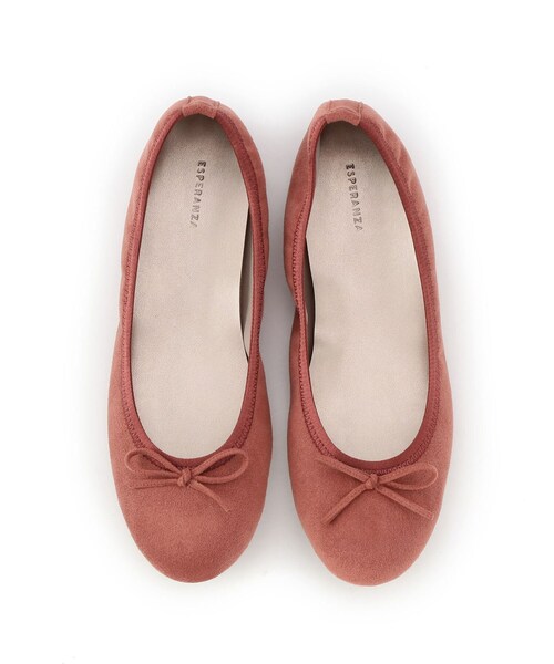 ESPERANZA(エスペランサ)の「◆スエードバレエ(パンプス・レディース・こしょう色系1/ネイビー系6/ブラウン系1・LL/L/S/M)」の15枚目の写真