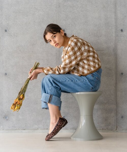 ESPERANZA(エスペランサ)の「◆スエードバレエ(パンプス・レディース・こしょう色系1/ネイビー系6/ブラウン系1・LL/L/S/M)」の8枚目の写真