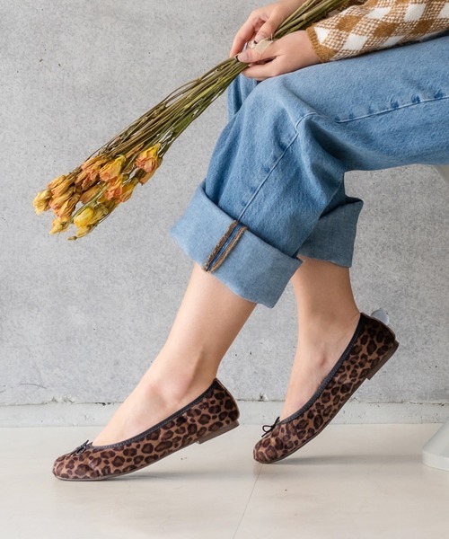 ESPERANZA(エスペランサ)の「◆スエードバレエ(パンプス・レディース・こしょう色系1/ネイビー系6/ブラウン系1・LL/L/S/M)」の2枚目の写真