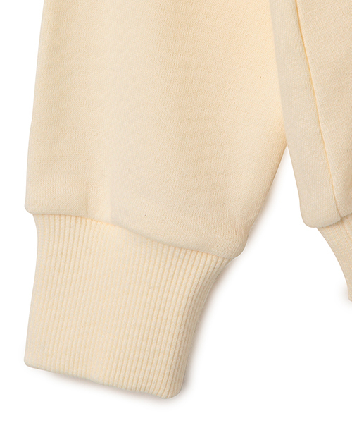 CAROLINA GLASER（カロリナ グレイサー）の「CAROLINA GLASER / レーシーライントップス（スウェット・レディース・クリーム/ネイビー・ONE SIZE）」の13枚目の写真