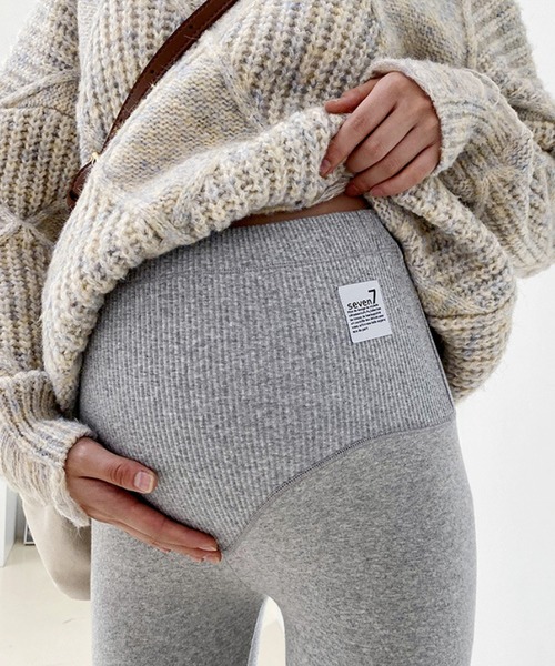 aimoha（アイモハ）の「シンプル マタニティレギンス（マタニティウェア/グッズ・レディース・ダークグレー/ブラック/ライトグレー・LARGE/X-LARGE/MEDIUM）」の15枚目の写真