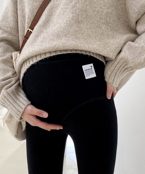 aimoha（アイモハ）の「シンプル マタニティレギンス（マタニティウェア/グッズ・レディース・ダークグレー/ブラック/ライトグレー・LARGE/X-LARGE/MEDIUM）」の17枚目の写真