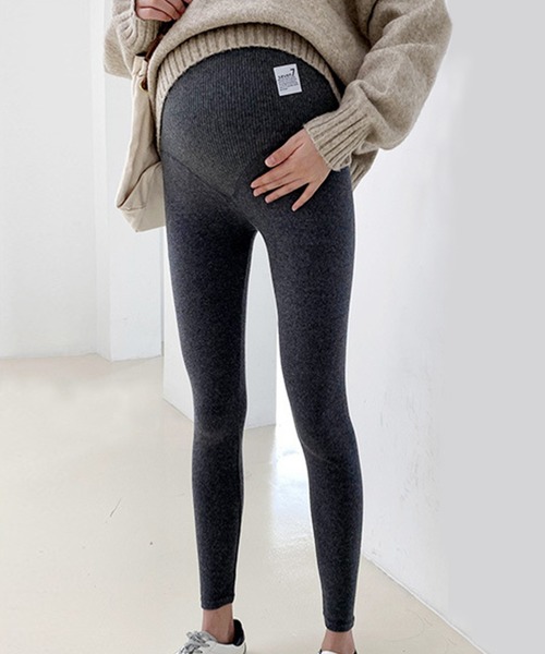 aimoha（アイモハ）の「シンプル マタニティレギンス（マタニティウェア/グッズ・レディース・ダークグレー/ブラック/ライトグレー・LARGE/X-LARGE/MEDIUM）」の18枚目の写真