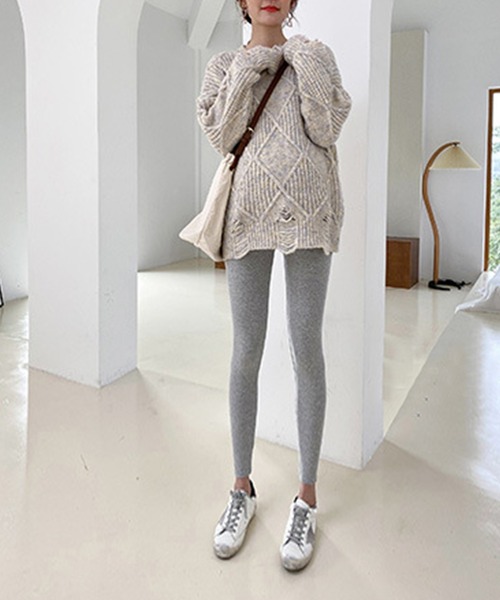 aimoha（アイモハ）の「シンプル マタニティレギンス（マタニティウェア/グッズ・レディース・ダークグレー/ブラック/ライトグレー・LARGE/X-LARGE/MEDIUM）」の11枚目の写真