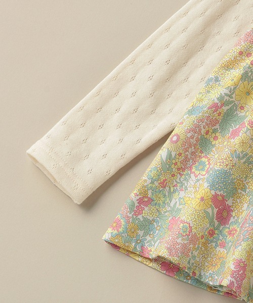 sense of wonder(センスオブワンダー)の「マーガレットアニーチュニック 【日本製】(チュニック・キッズ・レモンイエロー/チェリーピンク・80cm/90cm/110cm/100cm/120cm)」の10枚目の写真