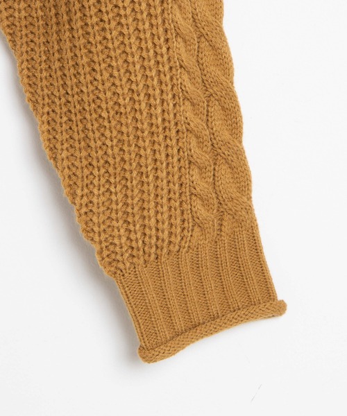 WEGO（ウィゴー）の「WEGO/2WAYパッチワークニット（ニット/セーター・レディース・オフホワイト/イエロー系その他2・FREE）」の15枚目の写真