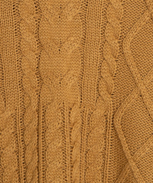 WEGO（ウィゴー）の「WEGO/2WAYパッチワークニット（ニット/セーター・レディース・オフホワイト/イエロー系その他2・FREE）」の18枚目の写真