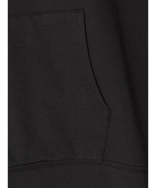 Green　Parks（グリーンパークス）の「Z 裾フェイクパーカーチュニック＊（パーカー・レディース・チャコールグレー/ベージュ/ダークカーキ・FREE）」の16枚目の写真