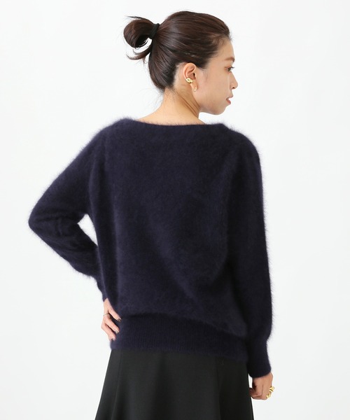 セール】ファーニットボートネックプルオーバー◇（ニット/セーター