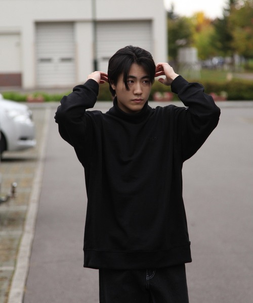FILA（フィラ）の「【FILA】 ハイネックプルオーバー（スウェット・レディース・ホワイト/ブラック/ベージュ・MEDIUM/LARGE/X-LARGE）」の16枚目の写真