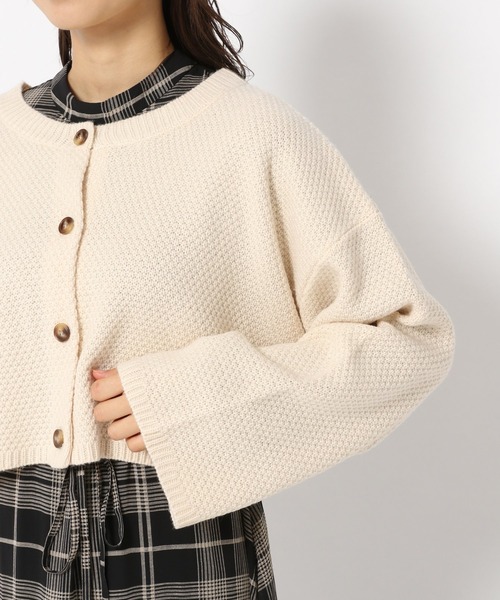 mysty woman（ミスティウーマン）の「カノコショート2WAYカーデ