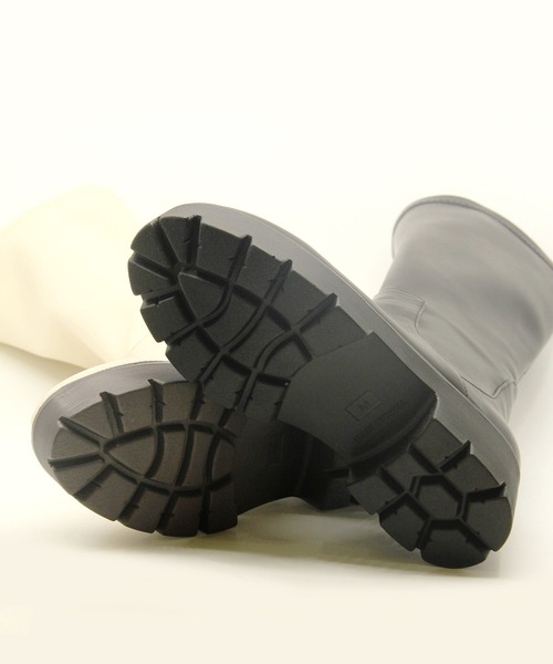 Sugar Sugar(シュガーシュガー)の「【SUGAR SUGAR シュガーシュガー】軽量厚底ストレッチロングブーツ(ブーツ・レディース・ブラック/アイボリー・LL/S/M/L)」の5枚目の写真