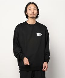 ILL'S | ILL'S / イルズ マフラーガールイラストビッグスウェット(スウェット)