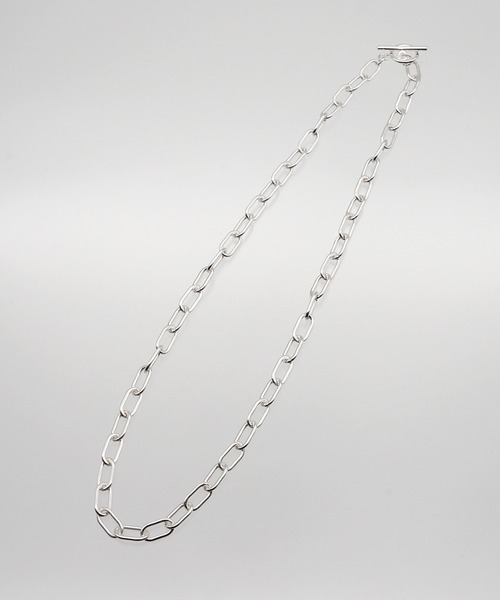 ISOLATION(アイソレーション)の「【ISOLATION / アイソレーション】silver925 Oval Chain Necklace / オーバルチェーンネックレス シルバー925(ネックレス・レディース・シルバー/シルバー×ゴールド・40cm)」の9枚目の写真