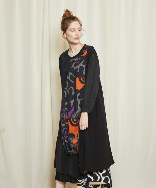 サイケデリックｐ ファスナースリットワンピース ドレス Gomme ゴム のファッション通販 Zozotown