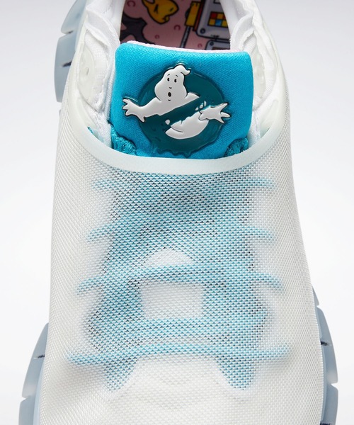 Reebok（リーボック）の「ゴーストバスターズ ジグ キネティカ / Ghostbusters Zig Kinetica Shoes（スニーカー・キッズ・ホワイト×ブルー・22.5cm/24.5cm/24.0cm/23.0cm/23.5cm/25.0cm）」の8枚目の写真