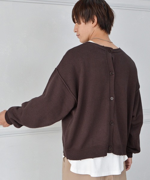 MinoriTY(マイノリティ)の「カーディガン 2WAY ワイドスリーブ カーデ 春服 冬服(カーディガン/ボレロ・メンズ・カーキ/ブラウン/チャコール/ブルー系その他・L/M)」の11枚目の写真