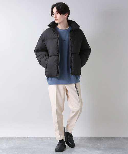 RAGEBLUE（レイジブルー）の「センタープレス/裏起毛PEツイルテーパードスラックス/216175（スラックス・メンズ・ホワイト/ブラック/ブラウン/ベージュ/パープル・MEDIUM/LARGE/SMALL）」の14枚目の写真