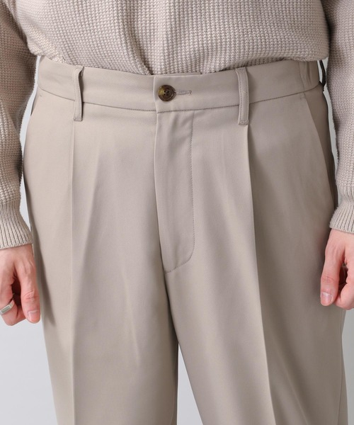 RAGEBLUE（レイジブルー）の「センタープレス/裏起毛PEツイルテーパードスラックス/216175（スラックス・メンズ・ホワイト/ブラック/ブラウン/ベージュ/パープル・MEDIUM/LARGE/SMALL）」の17枚目の写真