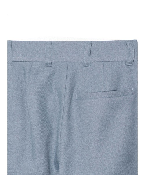 PAMEO POSE(パメオポーズ)の「Inverted Triangle Trousers Blue(スラックス・レディース・ブルー・S/M)」の4枚目の写真