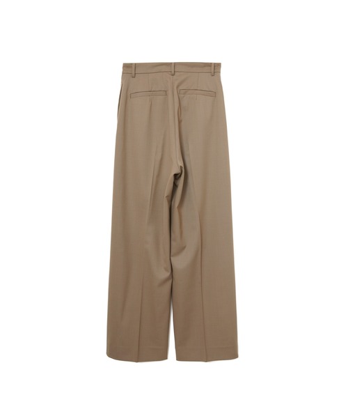 AMERICAN RAG CIE（アメリカンラグシー）の「ウールブレンドタックワイドパンツ（スラックス・レディース・チャコールグレー/キャメル・38/36）」の10枚目の写真