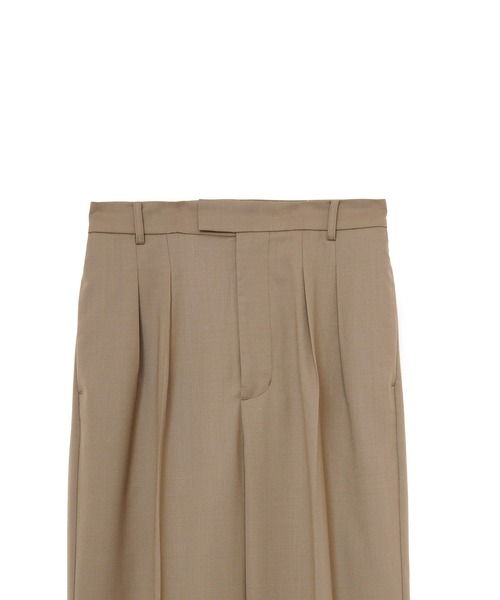 AMERICAN RAG CIE（アメリカンラグシー）の「ウールブレンドタックワイドパンツ（スラックス・レディース・チャコールグレー/キャメル・38/36）」の12枚目の写真