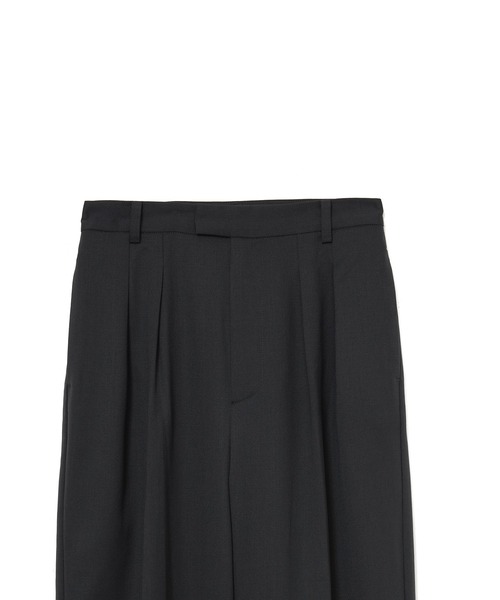 AMERICAN RAG CIE（アメリカンラグシー）の「ウールブレンドタックワイドパンツ（スラックス・レディース・チャコールグレー/キャメル・38/36）」の7枚目の写真